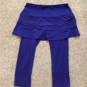 Lucky in Love Skirted Capris, med.